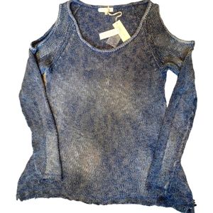 3 Gilded Intent Cold Shoulder Sweater